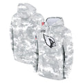 Parkc A.Cardinals Arctic Camo Salute to Service Limited Hoodie Blank Player Stitched Jerseys