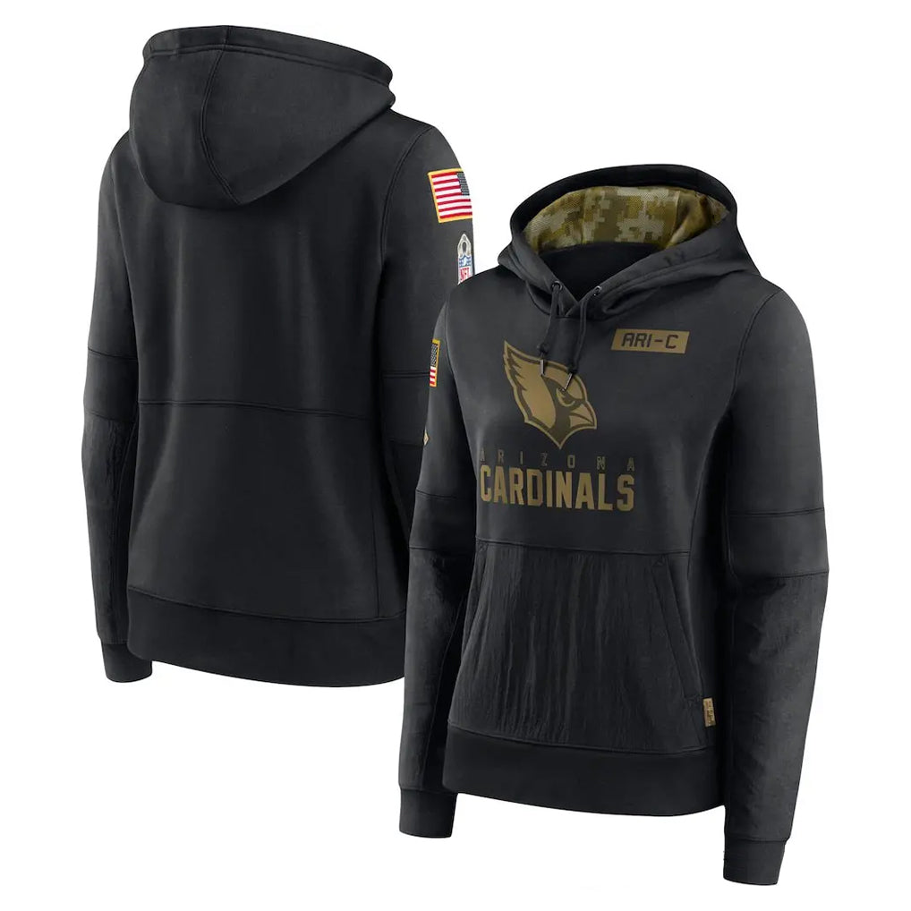 Parkc A.Cardinals Black Salute to Service Limited Hoodies Blank Player Stitched Jerseys