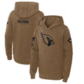 Parkc A.Cardinals Brown Salute To Service Limited Hoodies Blank Player Stitched Jerseys