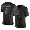 Parkc A.Cardinals #11 Larry Fitzgerald Player Black RFLCTV Limited Stitched Jerseys