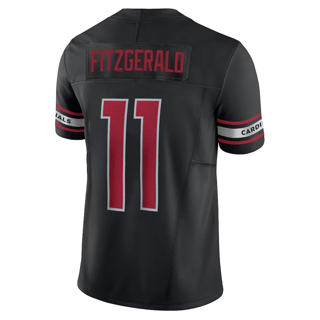 Parkc A.Cardinals #11 Larry Fitzgerald Player Black Vapor F.U.S.E. Limited Home Game Stitched Jerseys