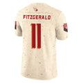 Parkc A.Cardinals #11 Larry Fitzgerald Player Cream Rivalries Collection Vapor Limited Home Game Stitched Jerseys