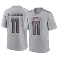 Parkc A.Cardinals #11 Larry Fitzgerald Player Gray Fashion Home Game Stitched Jerseys