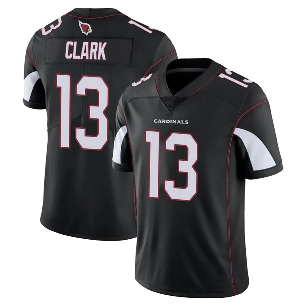 Parkc A.Cardinals #13 Kei'Trel Clark Player Black Vapor Limited Home Game Stitched Jerseys