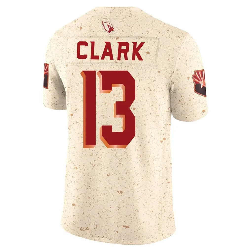 Parkc A.Cardinals #13 Kei'Trel Clark Player Cream Rivalries Collection Vapor Limited Home Game Stitched Jerseys