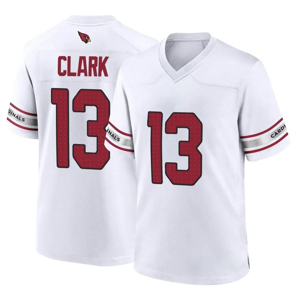 Parkc A.Cardinals #13 Kei'Trel Clark Player White Home Game Stitched Jerseys