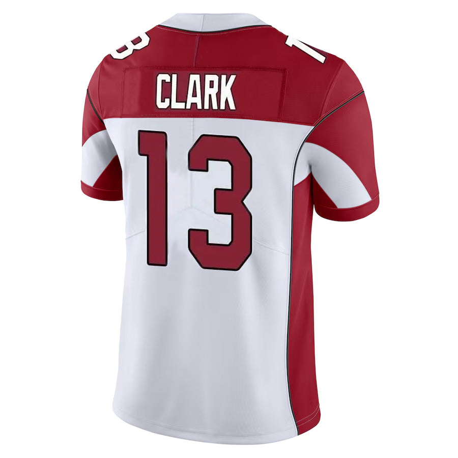 Parkc A.Cardinals #13 Kei'Trel Clark Player White Vapor Limited Home Game  Stitched Jerseys