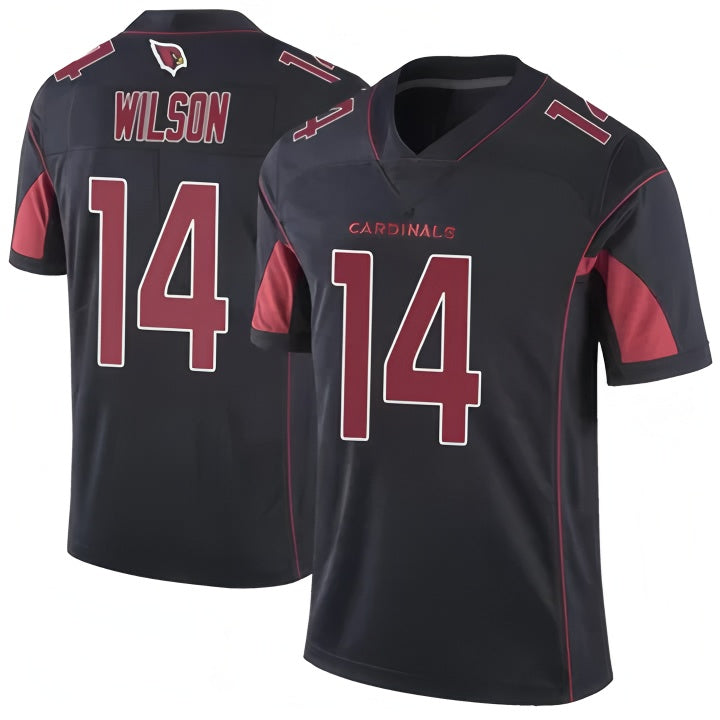 Parkc A.Cardinals #14 Michael Wilson Player Black Vapor Limited Elite Home Game Stitched Jerseys