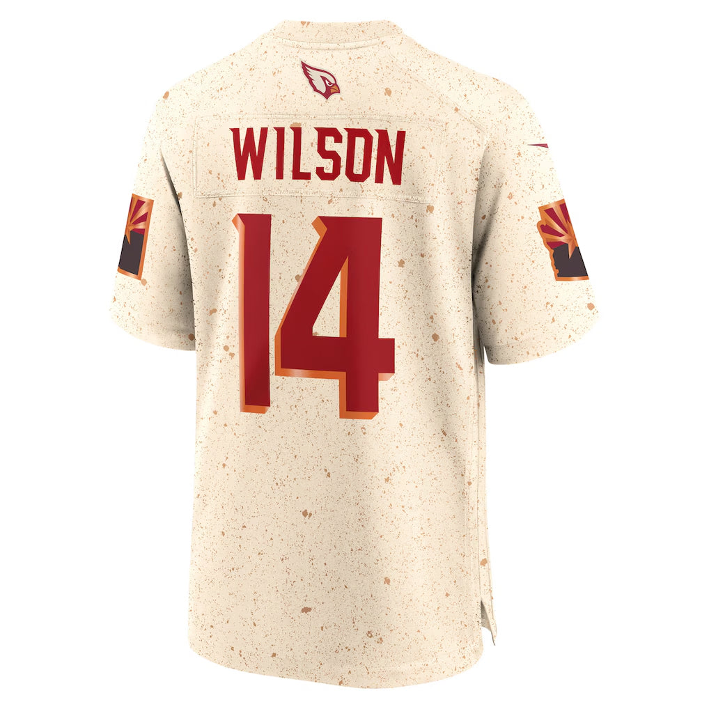 Parkc A.Cardinals #14 Michael Wilson Player Cream  Rivalry Home Game Stitched Jerseys