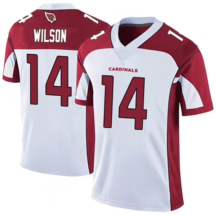 Parkc A.Cardinals #14 Michael Wilson Player White Limited Home Game Stitched Jerseys
