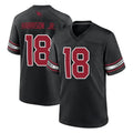 Parkc A.Cardinals #18 Marvin Harrison Jr. Player Black Alternate Game Stitched Jerseys