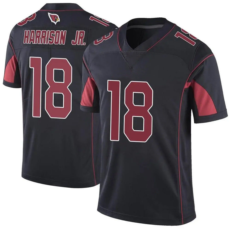 Parkc A.Cardinals #18 Marvin Harrison Jr. Player Black Vapor Limited Elite Stitched Jerseys
