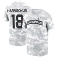 Parkc A.Cardinals #18 Marvin Harrison Jr. Player Salute to Service Hoodies & T-Shirts Stitched Jerseys