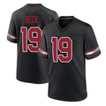 Parkc A.Cardinals #19 Carson Beck Player Black Alternate Game Stitched Jerseys
