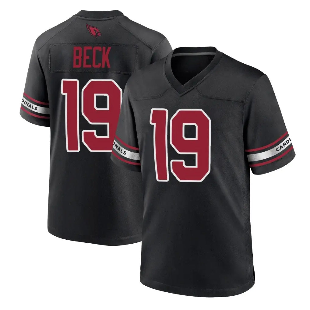 Parkc A.Cardinals #19 Carson Beck Player Black Alternate Game Stitched Jerseys