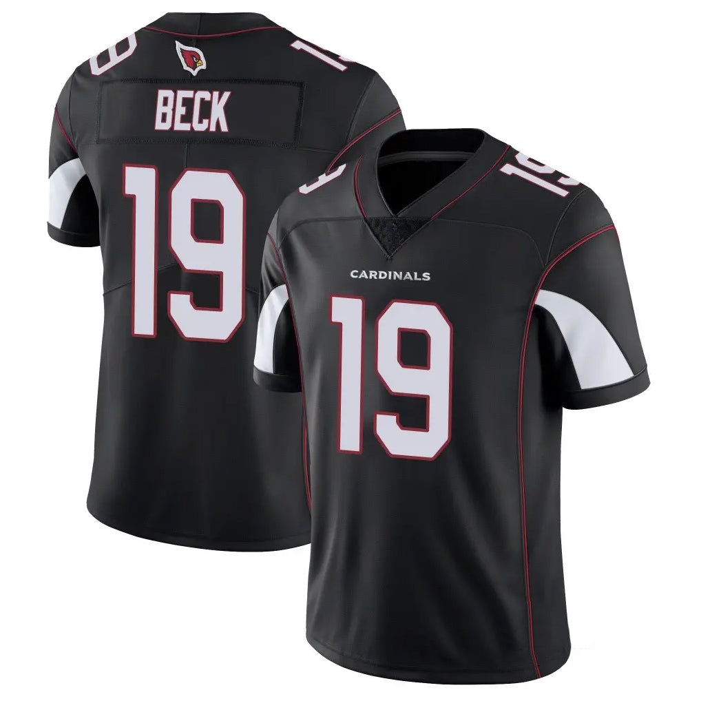 Parkc A.Cardinals #19 Carson Beck Player Black Vapor Limited Home Game Stitched Jerseys