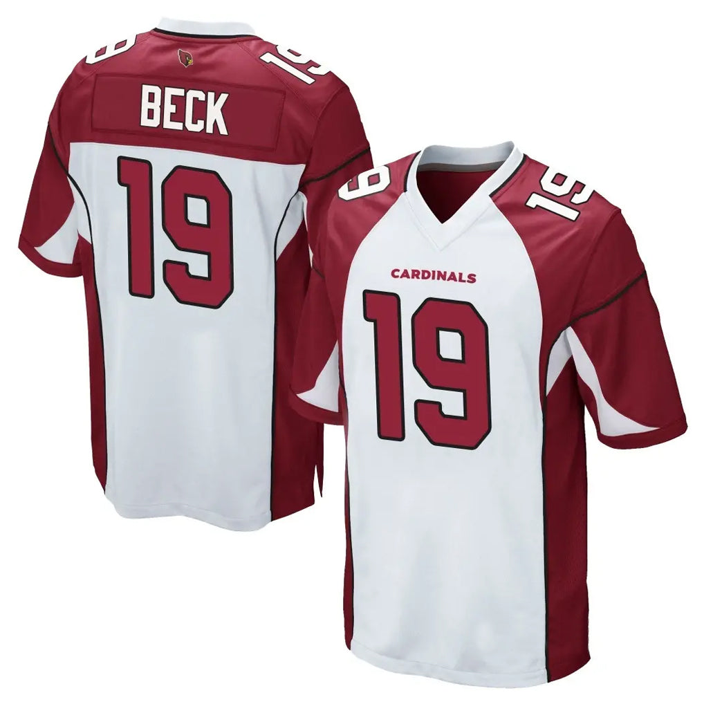 Parkc A.Cardinals #19 Carson Beck Player White Cardinal Home Game Stitched Jerseys
