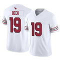 Parkc A.Cardinals #19 Carson Beck Player White Vapor F.U.S.E. Limited Home Game Stitched Jerseys