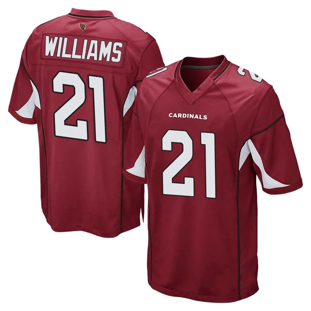 Parkc A.Cardinals #21 Garrett Williams Player Cardinal Home Game Stitched Jerseys