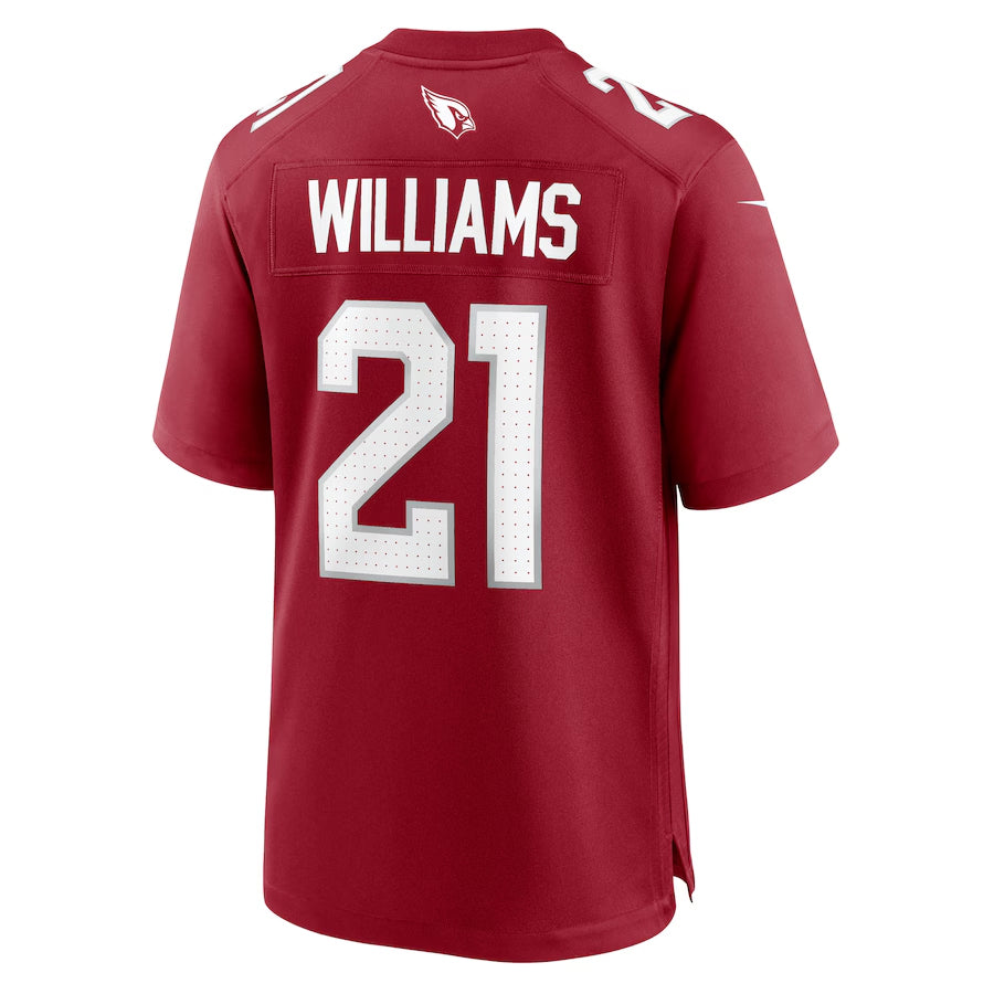 Parkc A.Cardinals #21 Garrett Williams Player Cardinal Limited Home Game Stitched Jerseys