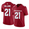 Parkc A.Cardinals #21 Garrett Williams Player Cardinal Vapor F.U.S.E. Limited Home Game Stitched Jerseys