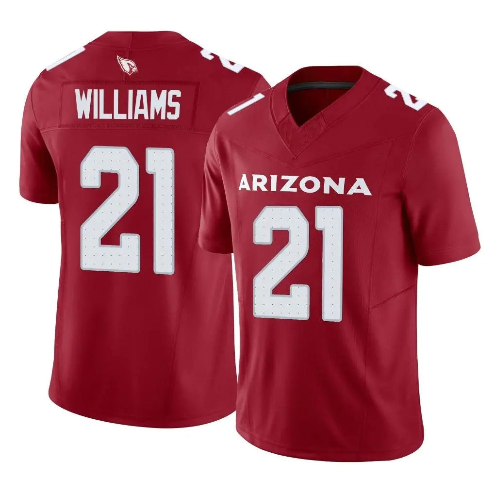 Parkc A.Cardinals #21 Garrett Williams Player Cardinal Vapor F.U.S.E. Limited Home Game Stitched Jerseys