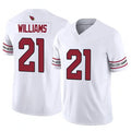Parkc A.Cardinals #21 Garrett Williams Player White Game Home Stitched Jerseys
