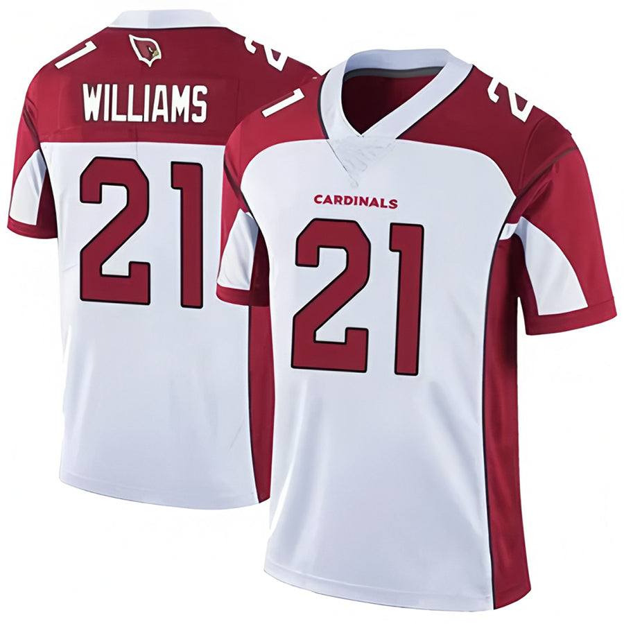 Parkc A.Cardinals #21 Garrett Williams Player White Game Stitched Jerseys