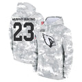 Parkc A.Cardinals #23 Sean Murphy-Bunting Player Camo Salute to Service Hoodies Stitched Jerseys