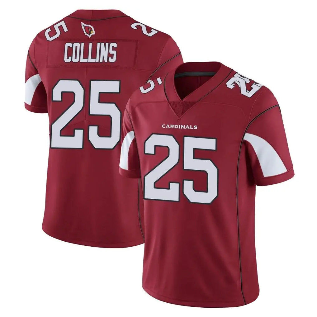 Parkc A.Cardinals #25 Zaven Collins Player Cardinal Vapor Limited Home Game  Stitched Jerseys