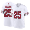 Parkc A.Cardinals #25 Zaven Collins Player White Home Game Stitched Jerseys