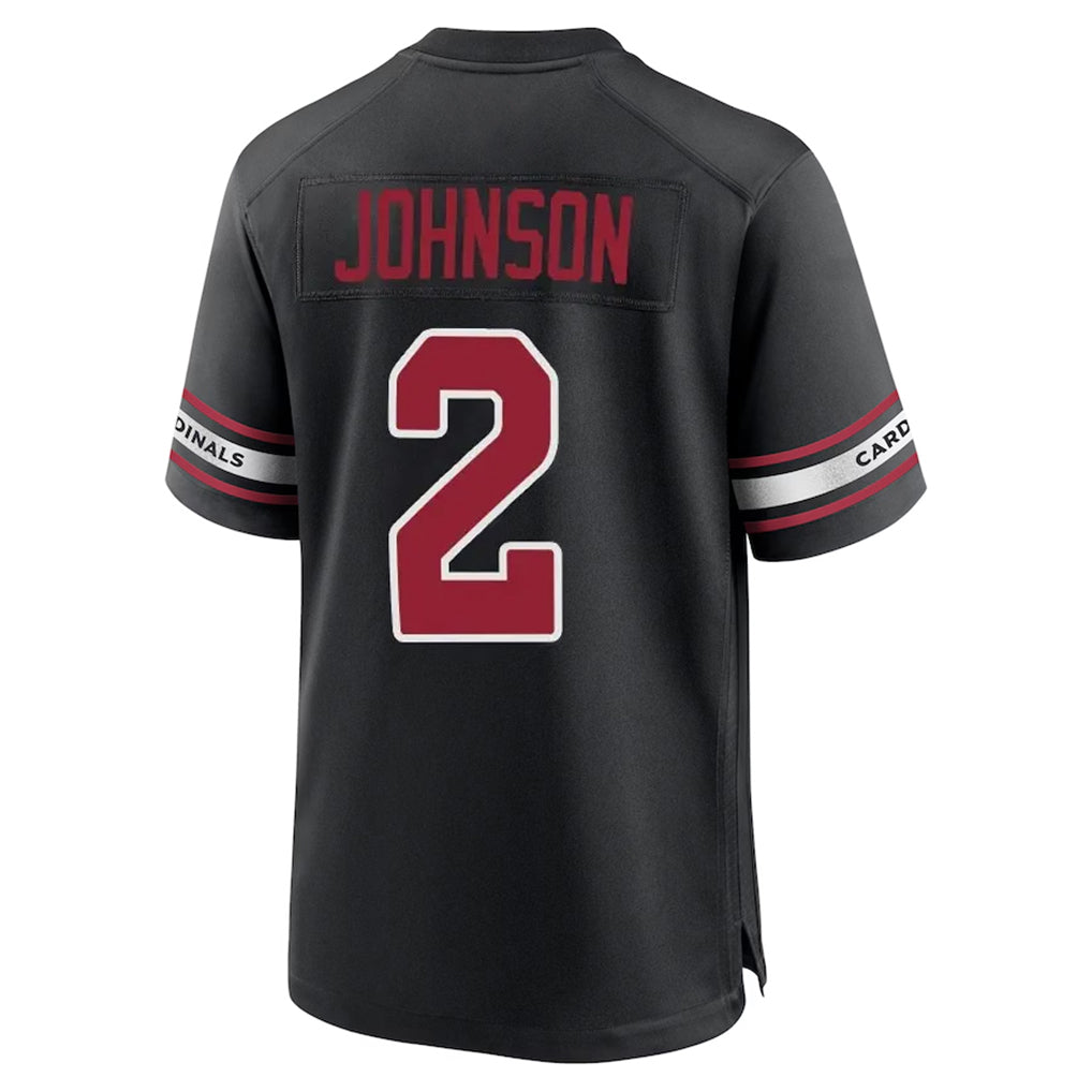Parkc A.Cardinals #2 Will Johnson Player Black Alternate Game Stitched Jerseys