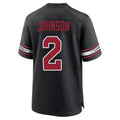 Parkc A.Cardinals #2 Will Johnson Player Black Alternate Game Stitched Jerseys