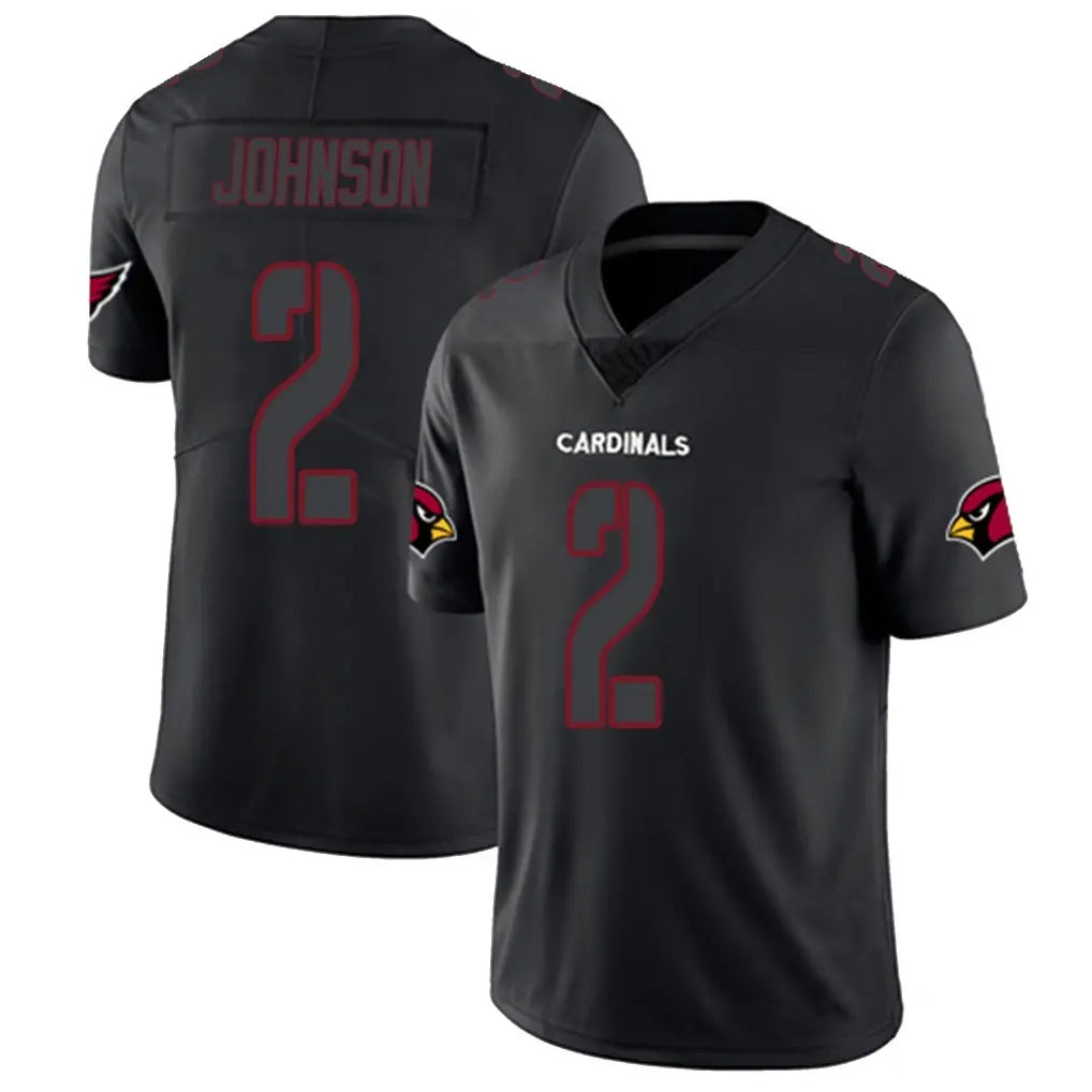 Parkc A.Cardinals #2 Will Johnson Player Black Impact Limited Home Game Stitched Jerseys