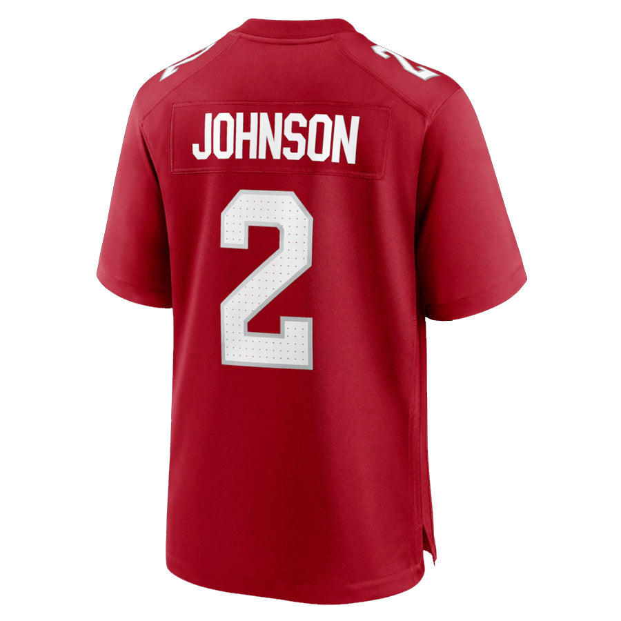 Parkc A.Cardinals #2 Will Johnson Player Cardinal Limited Home Game Stitched Jerseys