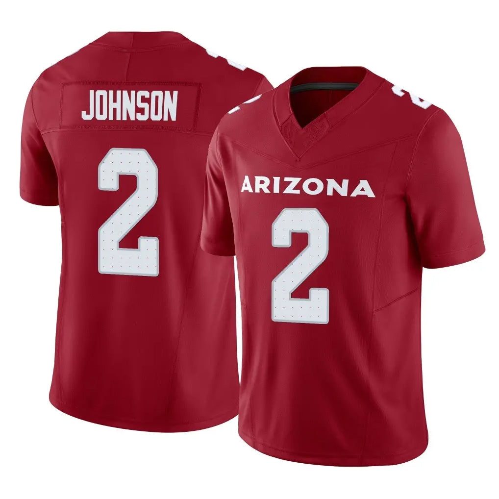 Parkc A.Cardinals #2 Will Johnson Player Cardinal Vapor F.U.S.E. Limited Home Game Stitched Jerseys
