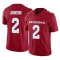 Parkc A.Cardinals #2 Will Johnson Player Cardinal Vapor F.U.S.E. Limited Home Game Stitched Jerseys