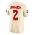 Parkc A.Cardinals #2 Will Johnson Player Cream Rivalries Collection Vapor Limited Home Game Stitched Jerseys