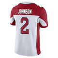 Parkc A.Cardinals #2 Will Johnson Player White Vapor Limited Home Game Stitched Jerseys