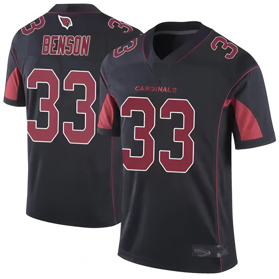Parkc A.Cardinals #33 Trey Benson Player Black Vapor Limited Elite Stitched Jerseys