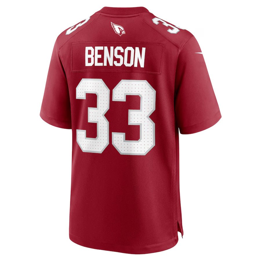 Parkc A.Cardinals #33 Trey Benson Player Cardinal Home Game Stitched Jerseys