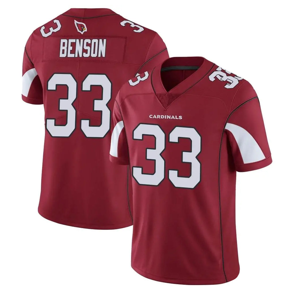 Parkc A.Cardinals #33 Trey Benson Player Cardinal Vapor Limited Home Game  Stitched Jerseys