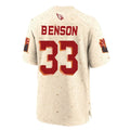 Parkc A.Cardinals #33 Trey Benson Player Cream Rivalries Collection Game Stitched Jerseys