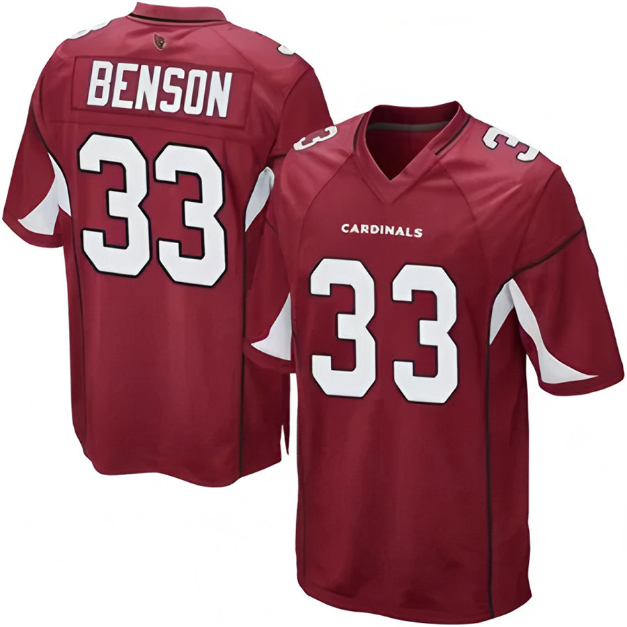 Parkc A.Cardinals #33 Trey Benson Player Game Stitched Stitched Jerseys