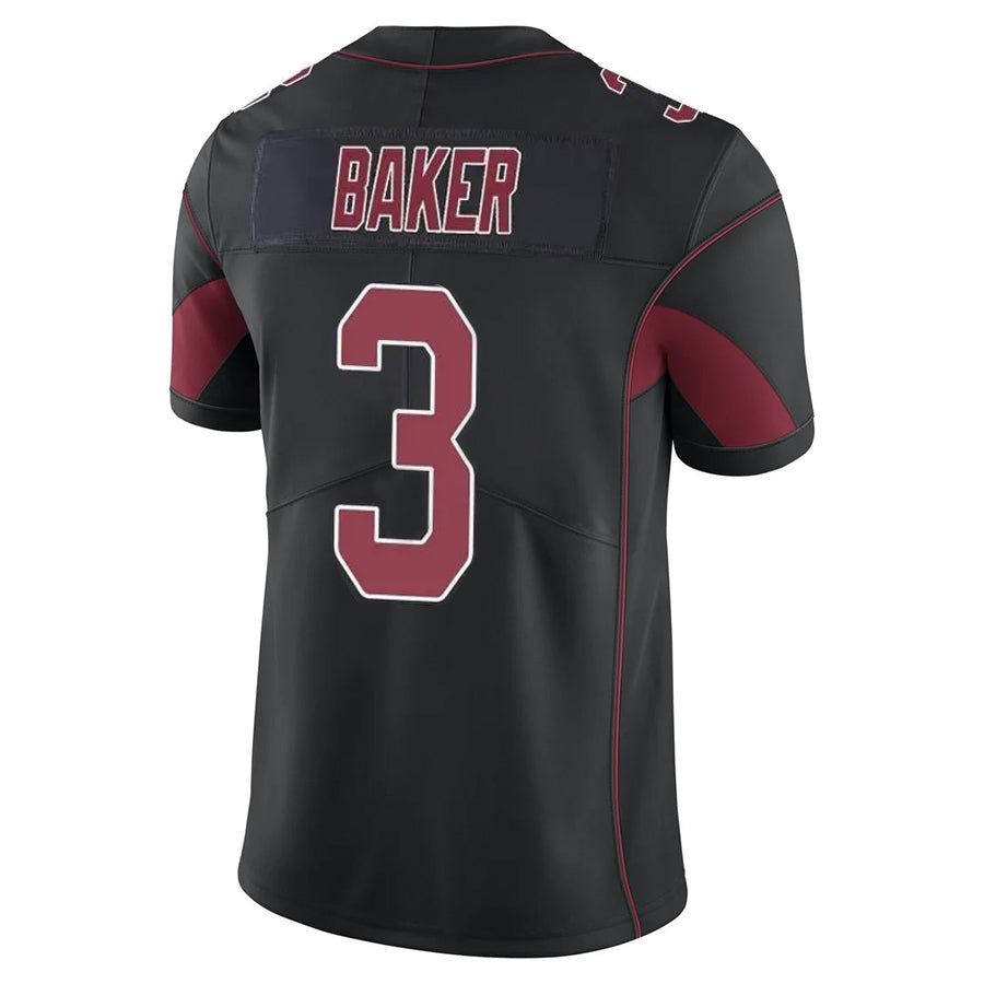 Parkc A.Cardinals #3 Budda Baker Player Black Limited Elite Home Game Stitched Jerseys