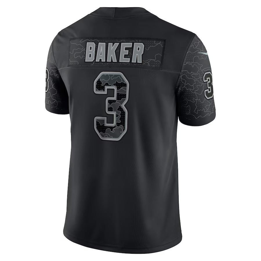 Parkc A.Cardinals #3 Budda Baker Player Black RFLCTV Limited Stitched Jerseys
