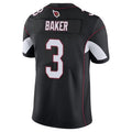 Parkc A.Cardinals #3 Budda Baker Player Black Vapor Limited Home Game Stitched Jerseys
