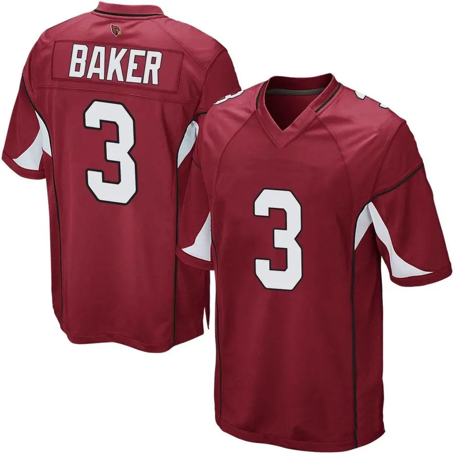 Parkc A.Cardinals #3 Budda Baker Player Cardinal Home Game Stitched Jerseys