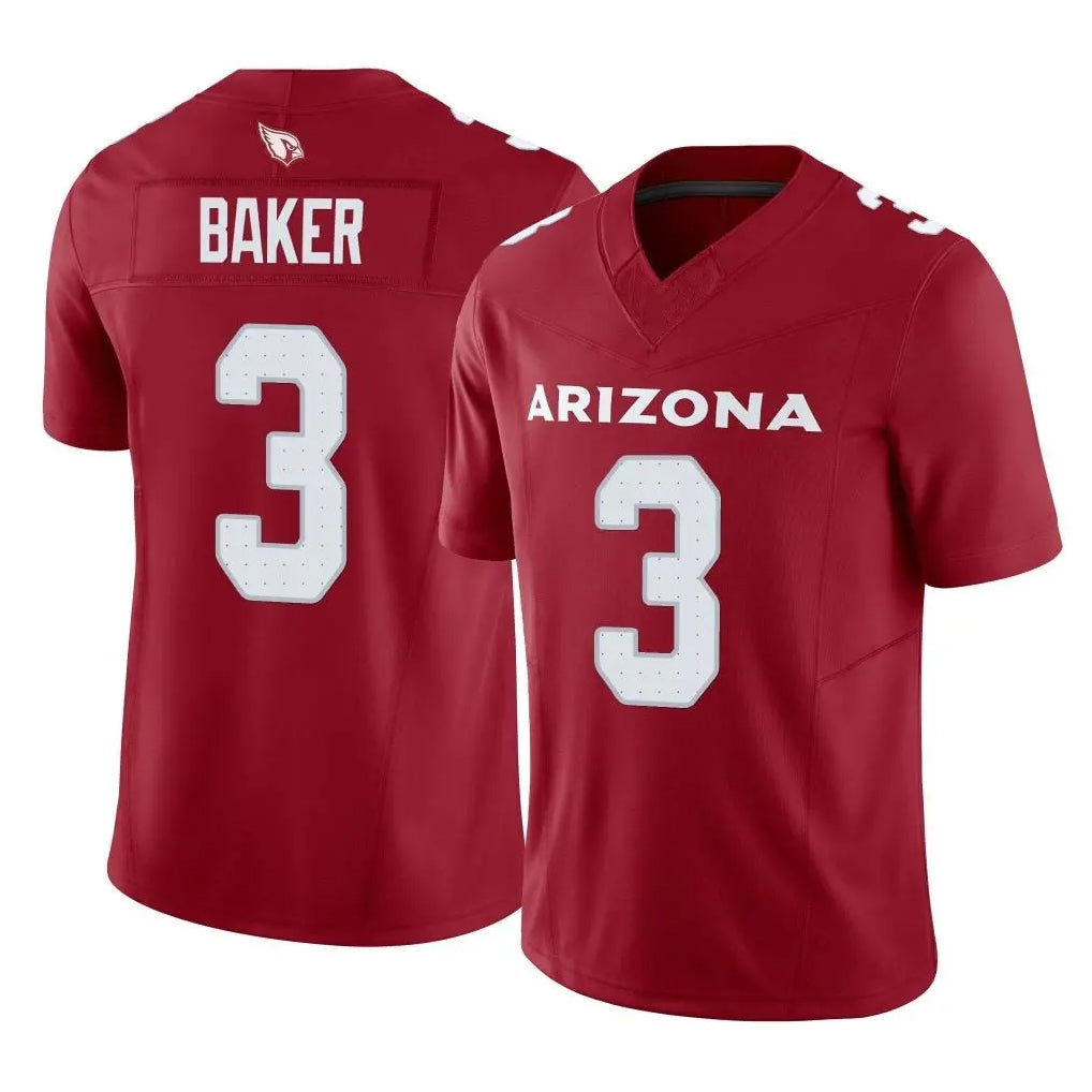 Parkc A.Cardinals #3 Budda Baker Player Cardinal Vapor F.U.S.E. Limited Home Game Stitched Jerseys