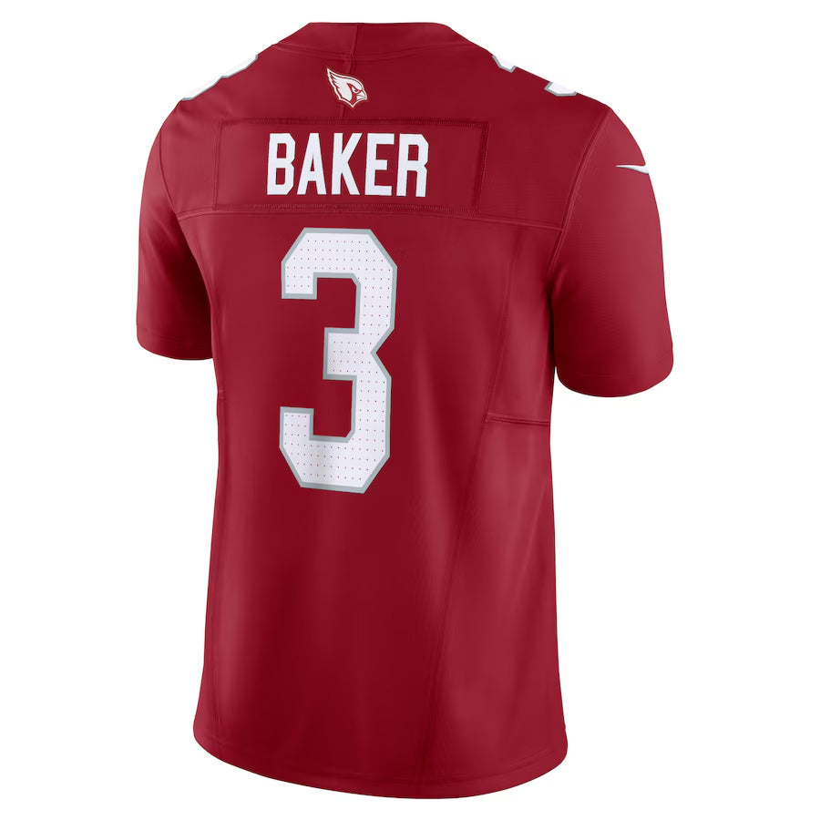 Parkc A.Cardinals #3 Budda Baker Player Cardinal Vapor F.U.S.E. Limited Stitched Jerseys